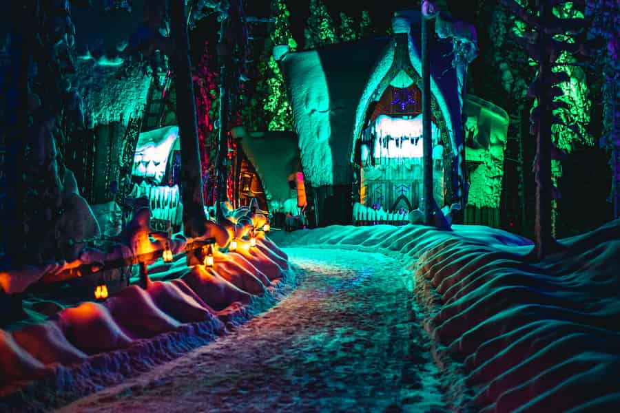 Levi: Arcandia – Arktischer Abenteuerpark, Eintritt auf der Parkseite. Foto: GetYourGuide