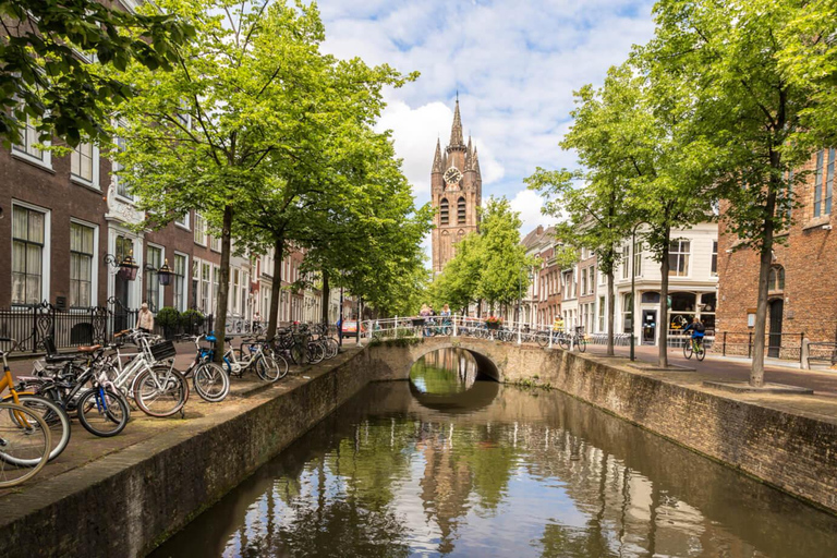 From Amsterdam: Keukenhof Gardens and Delft City Day Tour Private Tour 1 - 7 Persons
