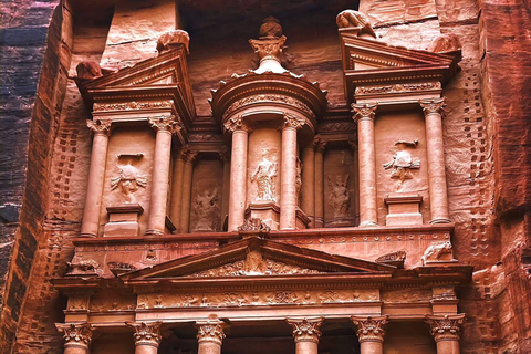 Petra & Wadi Rum: 2 Days Tour from Amman