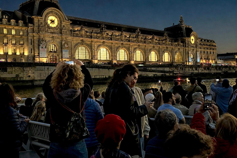 Paris: Evening Lights Cruise with Legendary Bateaux-Mouches