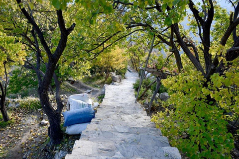 Całodniowa wycieczka do Wadi Abyadh-Wekan Village-Nakhal Fort-Hot Spring