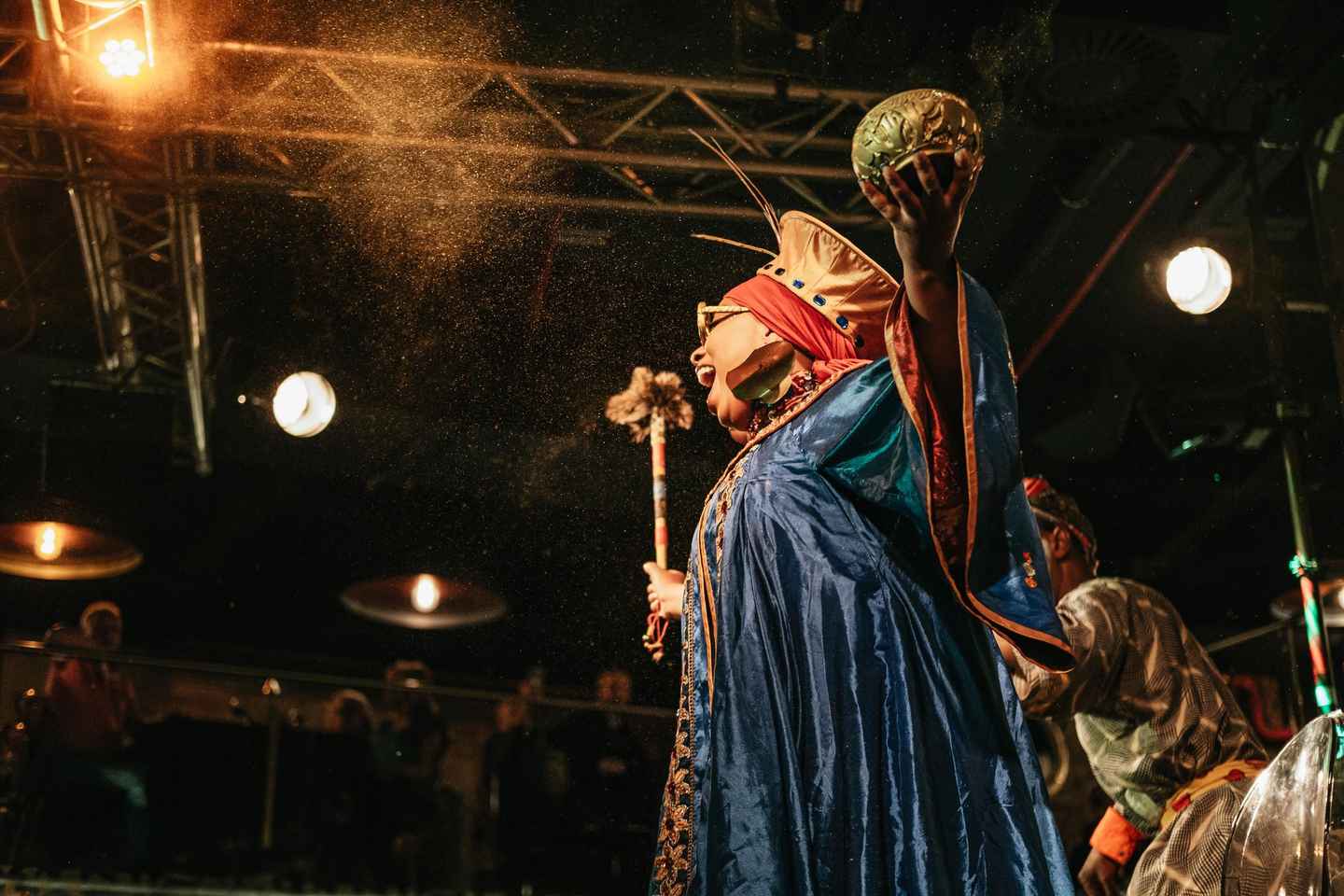 taste the local cuisine and enjoy an interactive drumming session