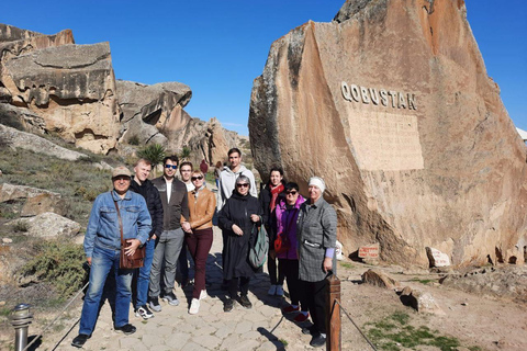 Excursão guiada de 1 dia a Baku Qobustan Absheron