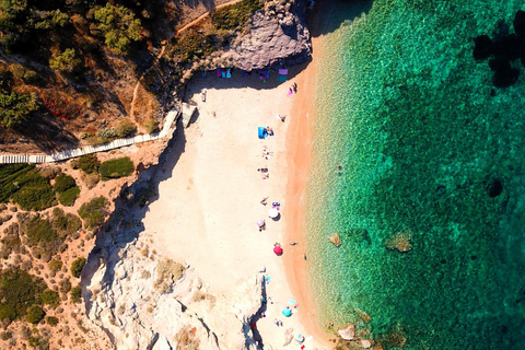 Riviera d&#039;Athènes : Visite du temple de Poséidon et du lac de Vouliagmeni