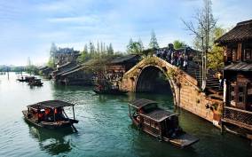 Zhujiajiao Water Town Private Tour with Boat Ride and Garden