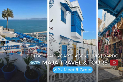 From Hammamet & Sousse: Medina, Carthage & Sidi Bou Said