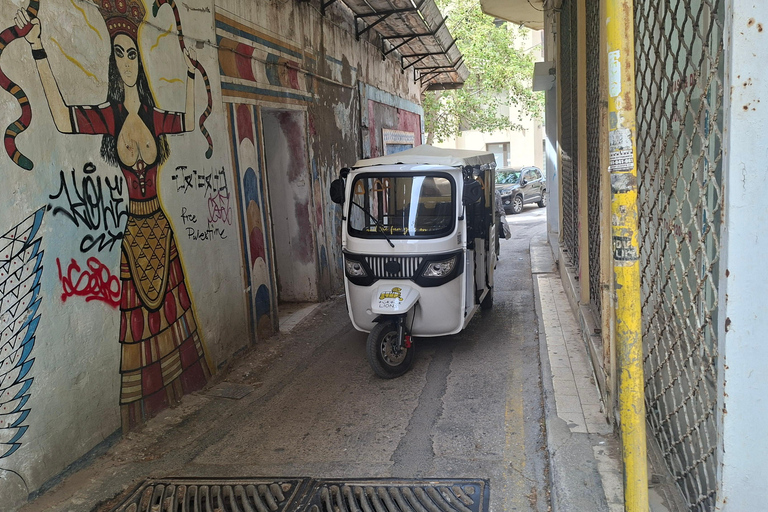 Heraklion: Electric Tuk Tuk City Tour 3 HOUR TOUR