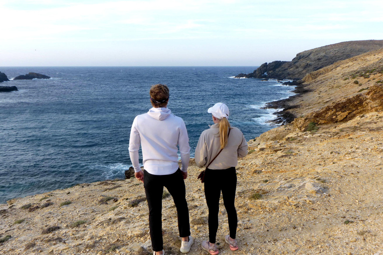 Visite romantique de Mykonos à vélo avec pique-nique privé sur la plage