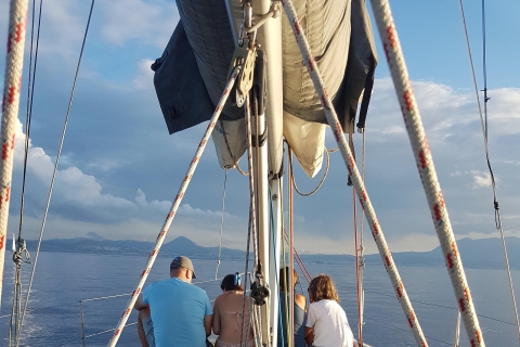 From Crete : Private Morning - Sailing Trip to Dia Island From Crete: Private Sailing Boat Trip to Dia Island