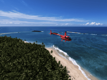 San Juan: prywatna wycieczka helikopterem na wyspę