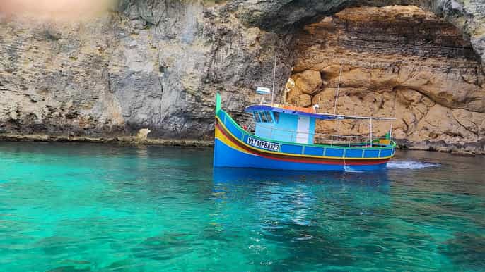 Malta: Comino, Laguna Blu, Laguna Cristallina e tour delle grotte