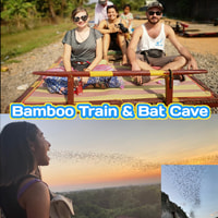 Bamboo Train Rice Field Killing Cave Bat Cave & Sun Set - Housity