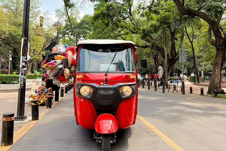 Mexico City: Tuktuk Tour – Roma Condesa Historical Tour in Tuktuk – Roma Condesa