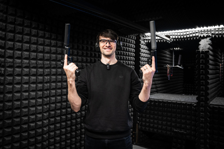 Prague: Target Gun Shooting Experience with Hotel Pickup Prague Target Gun Shooting & Transport & 3 Guns - 25 Shots