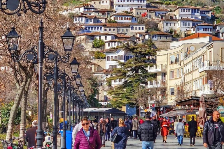 From Golem/Durres/Tirana: Berat City & Wine Tasting Day Trip