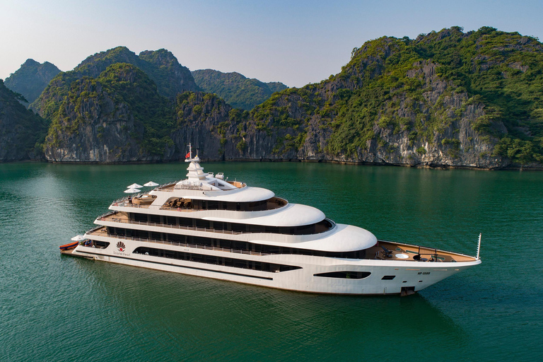 From Hanoi: Visit Ha Long Bay 3 Days With A 5-Star Cruise Private Tour & Private Car Transfer With A Luxury Cruise