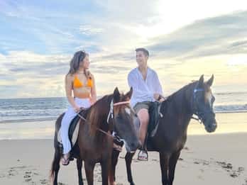 Reiten am Strand von Seminyak