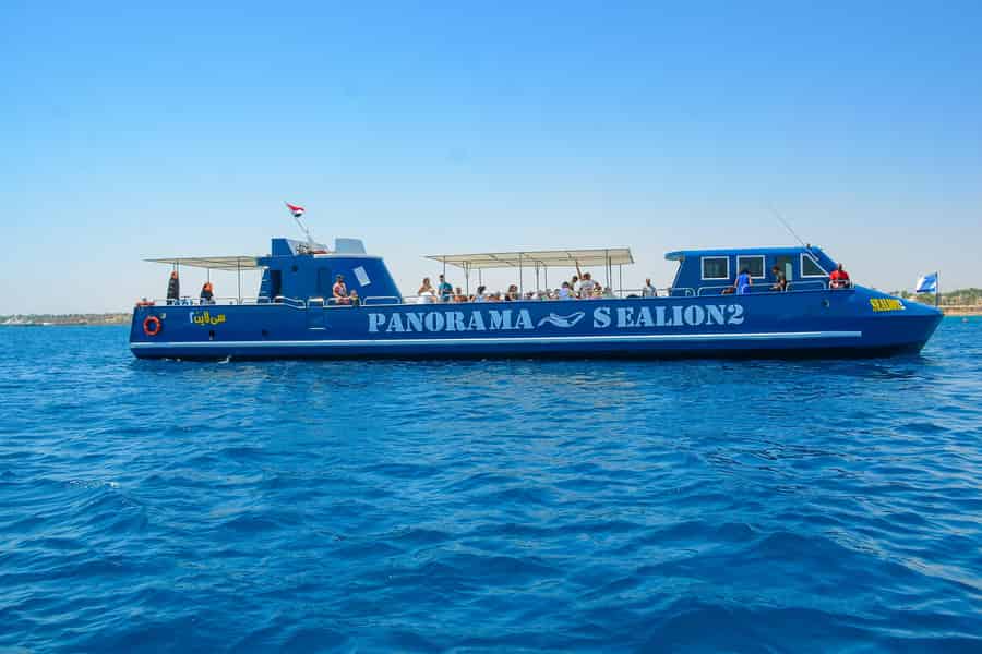 Safaga/Makadi Bay: Panorama U-Boot mit Schnorchel Tour. Foto: GetYourGuide