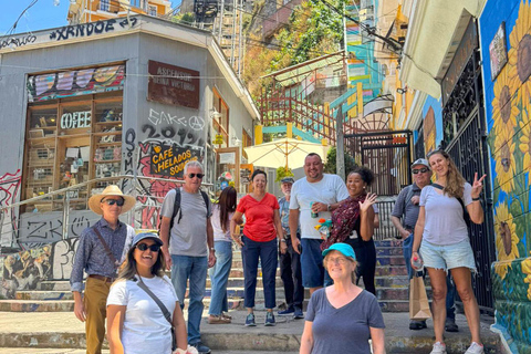 San Antonio Cruise Tour Valparaíso &amp; Casablanca, Santiago