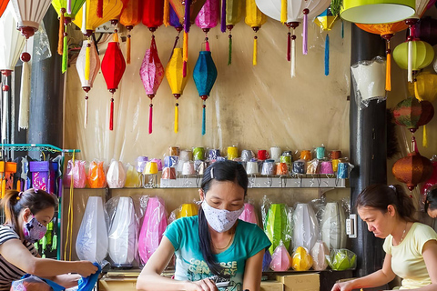 Tour en bateau et cérémonie des lanternes à Hoi An