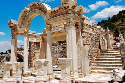 From Bodrum: Ephesus, Temple of Artemis & Virgin Mary Tour Ephesus Entrance Ticket Included