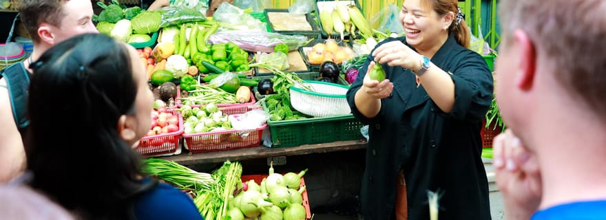 Bangkok : Cours pratique de cuisine thaïlandaise et visite du marché