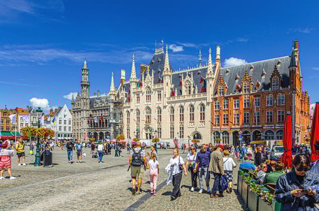 Da Amsterdam: escursione a Bruges e tour a piedi