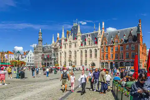 Da Amsterdam: escursione a Bruges e tour a piedi