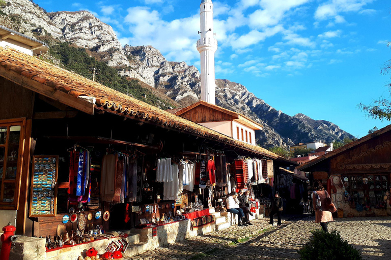 Ville de Kruja : Visite du château de Kruja et du vieux bazar