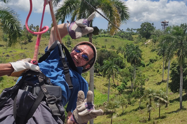 Punta Cana : Combo zipline, équitation et buggy