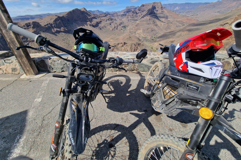 Maspalomas: begeleide offroad-tour op elektrische enduromotorenMaspalomas: Offroad-tour met gids op elektrische enduromotoren