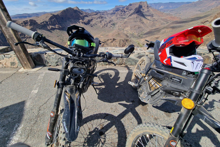 Maspalomas: begeleide offroad-tour op elektrische enduromotorenMaspalomas: Offroad-tour met gids op elektrische enduromotoren