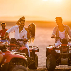 Hurghada: Quad Bike Adventure with Hotel Transfers