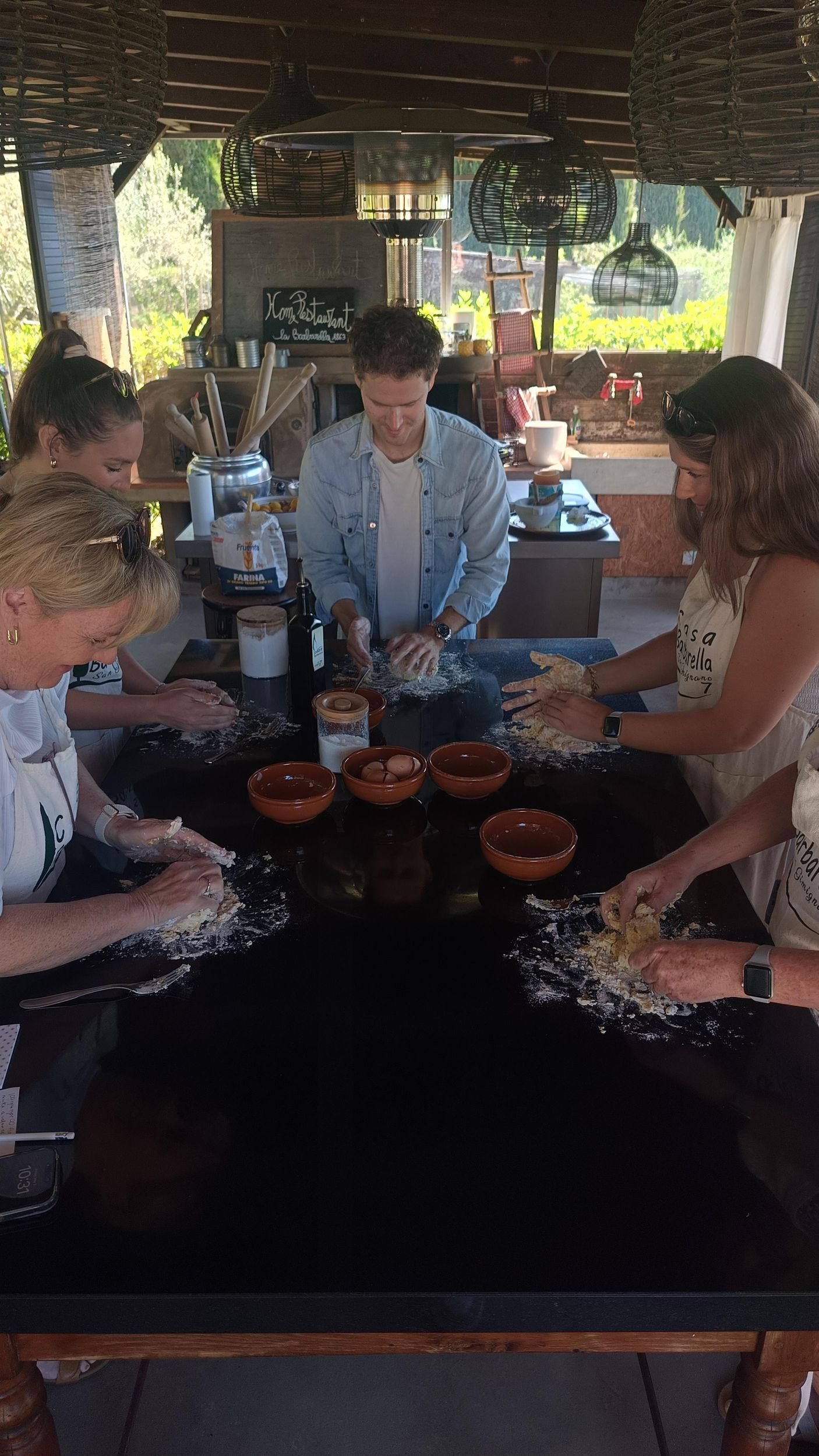 San Gimignano: Hausgemachte Pasta Klasse mit Wein und Tiramisù