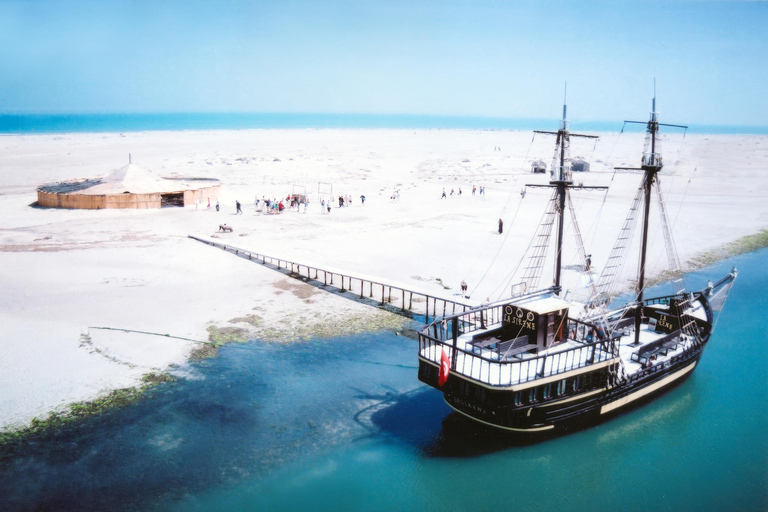 Pirate Ship trip to the Enchanted Flamingo Island in Djerba