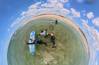 Lissabon: Surfunterricht am Strand der Costa de Caparica
