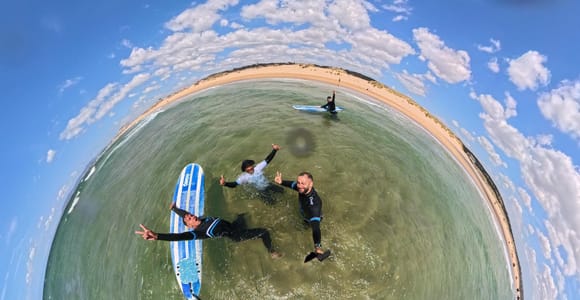 Lisbon: Surf Lesson at Costa de Caparica Beach