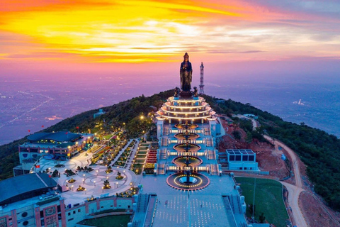 Black Virgin Mountain, Caodai Temple, Buddha Pagoda Tour Private Tour With Buffet