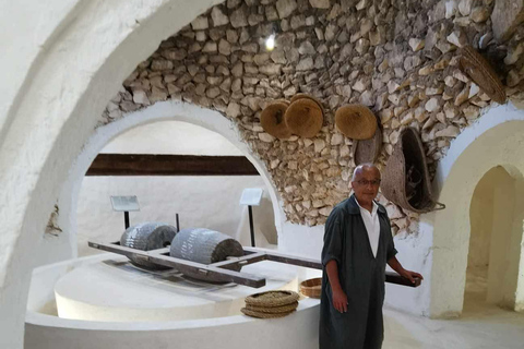 Authentic Djerba: Underground Oil Mill, Palm Grove, Pottery & Mosque