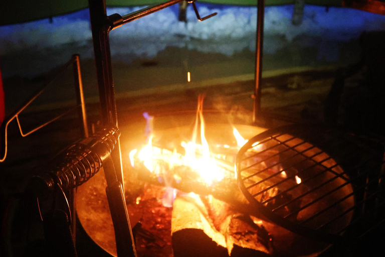 Rovaniemi: Ice Fishing, Snowmobile, and Net Fishing Tour
