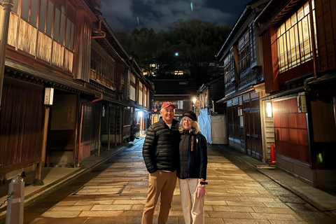 Kanazawa Night Tour with Matcha Experience