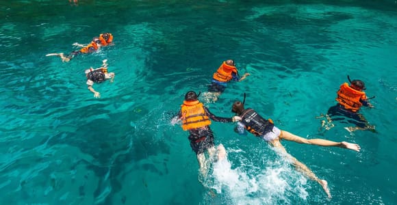 Krabi: Phi Phi, Maya Bay & Bamboo with Snorkel Care