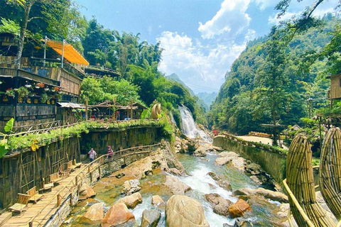 Sapa 2-Day Adventure from Hanoi: Trekking Villages &Fansipan Optional 4-stars Hotel & group tour