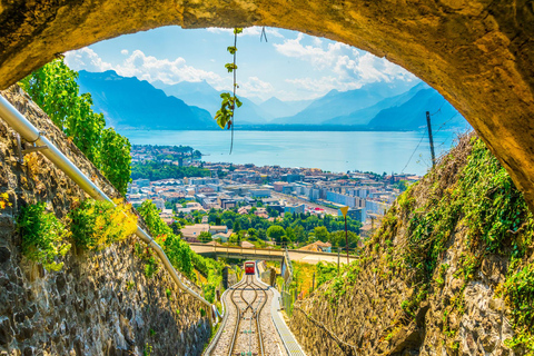 Excursión de un día privada: Lausana a Vevey, Montreux y Castillo de Aigle