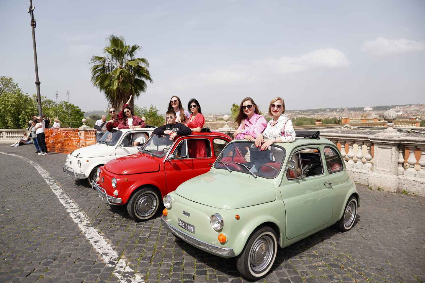 Roma: Photography service and Fiat500 & Aperol Spritz