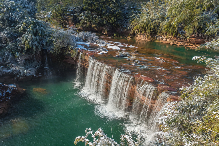 Guizhou: Sidonggou Scenic Area Waterfall Tickets Sidonggou Scenic Area: Admission + Round-Trip Shuttle