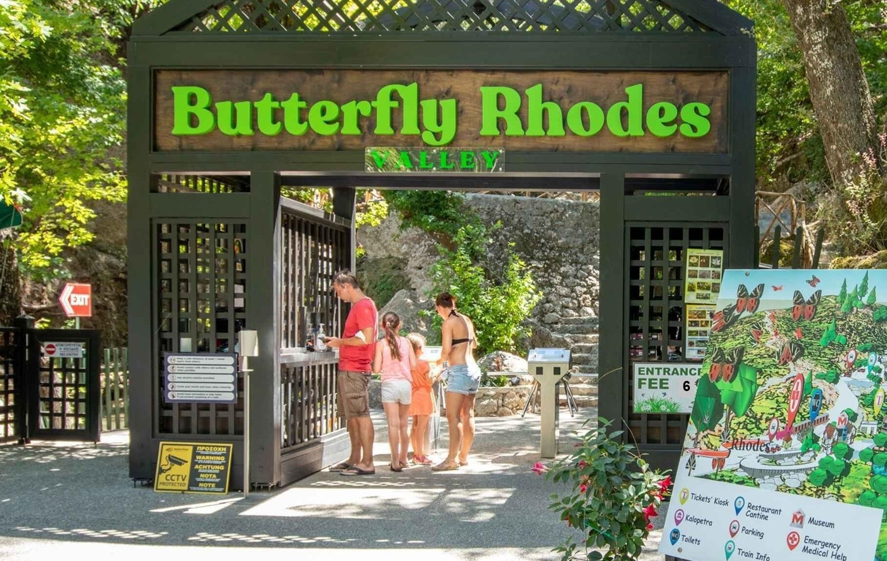 Rhodos: Schmetterlingstal und Sieben Quellen – Kleingruppenausflug