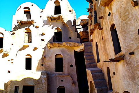 From Djerba: 2-Day Desert, Chenini, Ksar Ghilane, and Matmata Tour