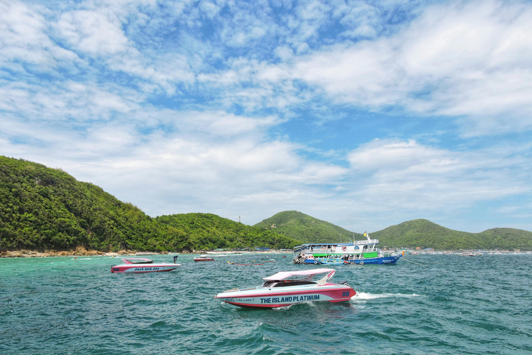 Pattaya: viagem de meio dia à Ilha Coral com almoço indianoPattaya: Viagem de meio dia à Ilha Coral com almoço