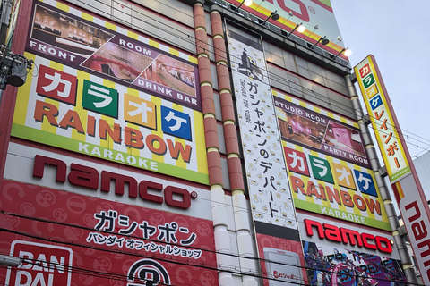 DenDen stad Osaka Otaku Shopping&amp;Maid cafe,Photo Booth Tour♡